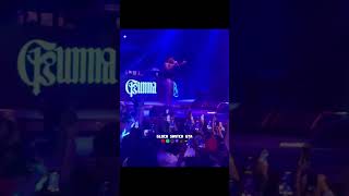 Gunna performing in the club in Vegas