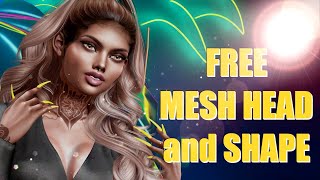 THE FREE GENUS MESH HEAD AND FREE MESH BODY + FREE SHAPE | SECOND LIFE