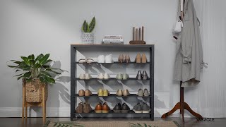 Vasagle 5 Tier Shoe Storage Rack | Living Culture