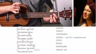 Mūsų dienos kaip šventė 🎸 UKULELE