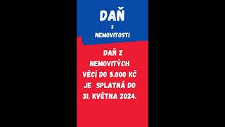 Stručné info - Daň z nemovitosti 2024 - Petr Zubíček