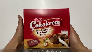 Ülker Çokokrem Kakaolu Fındıklı Krema Çikolata 20 Gr x 36 Adet