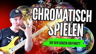 Übers Griffbrett mit der chromatischen Tonleiter: Fingersätze, Technik & richtig Üben