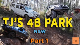 4WD Park - TJ'S 4B PARK AND CAMPING - Hilux - Patrol Y62 - Triton - PART 1 #4wd #4wdaustralia #4wd