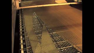 Laser cutting parachute panels