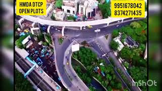 Hyderabad city development growth hmda dtcp open plots