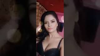 🔴Hot Gehana Vasist live 🔥 In BRA 😍