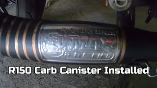 Raider 150 Carb Canister Installed | Suzuki Raider 150FI | Racing Boy Concept