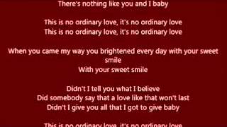 You+Me - No Ordinary Love (lyrics)