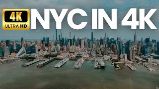 NEW YORK CITY HELICOPTER TOUR IN 4K | AERIAL VIEW OF NYC