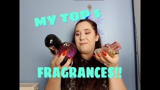 MY TOP 5 FRAGRANCES!!!