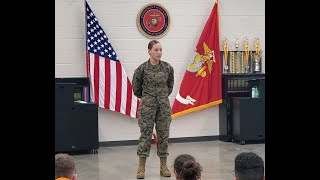 American "Snapshot" Presentation: Cadet Meagan Snead 2021