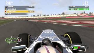 F1 2011 Career: Catalunya P1 Best Lap