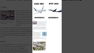 Boeing and Airbus Ingredients #shorts #aviation