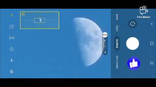 Moon zoom test by Samsung Galaxy S21 ultra |تصوير القمر باعلى جودة بواسطة جهاز سامسونك  #zoom#moon