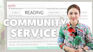 LUYỆN ĐỌC CHỦ ĐỀ COMMUNITY SERVICE | Miss Lan