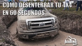 ¿Como desatascar tu 4x4 en 60 segundos? Mauro Silva de Academia 4x4 te explica.