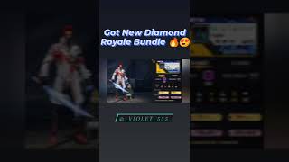 GUYS!! Got New Diamond Royale Bundle🔥😍 || Plz like and subscribe my channel🙏🥲 || #shorts