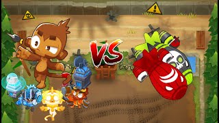 God Boosted Razor Sharp Shots Dart Monkey vs Round 98 BTD6