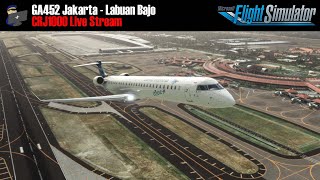 MSFS | CRJ 1000 | Jakarta - Labuan Bajo (GA452) | VATSIM