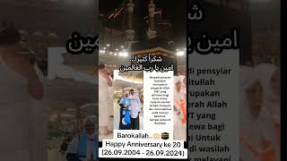 Barokallah_happy anniversary ke 20 pensyiar baitullah #ademutoyanah#kedaia3m #aacatering