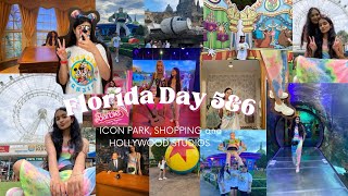 Florida Day 5 & 6 - ICON PARK , SHOPPING and HOLLYWOOD STUDIOS