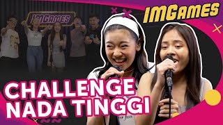 NYANYI "RAHASIA HATI" NADA TINGGI BARENG NOVIA SITUMEANG & ANGGIS DEVAKI! | IMGames