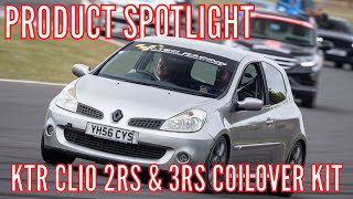 PRODUCT SPOTLIGHT | KTR CLIO 2RS & CLIO 3RS COILOVER KITS