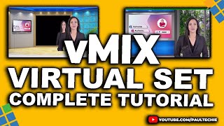 vMix Virtual Set Tutorial | Download & Install Free vMix vMix Virtual Set