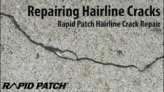 How to Repair Hairline Cracks in Concrete