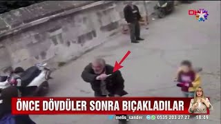 Edirne'de bıçaklı kavga: Çocuklar korku dolu gözlerle izledi