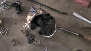 Ford Taurus X transfer case removal reference