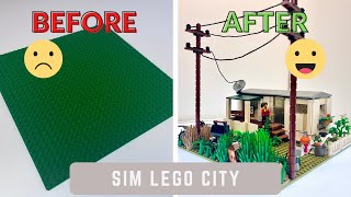 Welcome home mayor... Sim Lego City...New mobile home MOC and more...