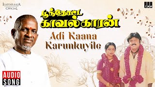 Adi Kaana Karunkuyile Song| Poonthotta Kaavalkaaran | Ilaiyaraaja | Vijayakanth | Radhika |TamilSong