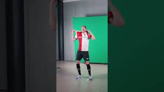 Gijs Smal's goal celebration clip #feyenoord #dutch #netherlands #goalcelebrations #funnyfootball