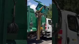 Waste Management Destroys Garbage Can