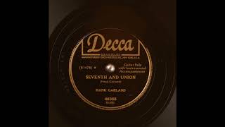 Hank Garland Seventh & Union 78 rpm Record Restored & Remastered