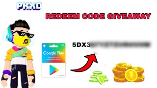 Google Play redeem code giveaway in the video | Redeem code in the video | pk xd redeem coe giveaway