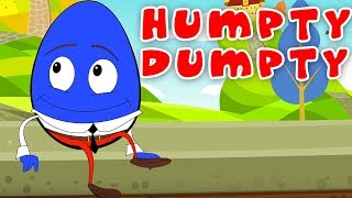 Humpty Dumpty Sat On A Wall | Nursery Rhymes | Kids Songs | Baby Songs