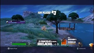 13 kill Zero build solos 3rd place (fortnite season 5) Pt 2