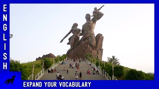 The Tallest Statue in Africa | English Vocabulary Lesson