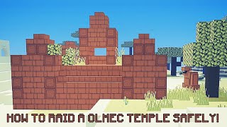 How To Raid A Olmec Temple 🛕 in Voxels!