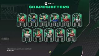 NEW SHAPESHIFTER TEAM 2 AND SUMMER SWAP TOKEN!!!! (Fifa 22 Ultimate Team)