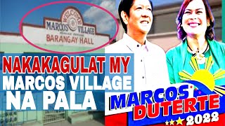 BAGO ITO PANAYAM KAY BBM SA MARCOS VILLAGE