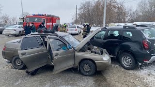 Объезжали зимнего велосипедиста: десятка выскочила под Дастер