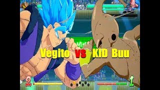 DBFZ Vegito VS Kid Buu