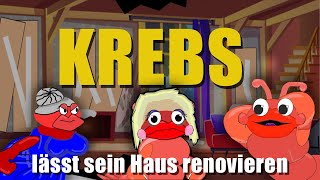 Krebs LÄSST sein Haus RENOVIEREN! B2 Geschichte #deutsch #lernen #hören #b2 #sprechen #übungen