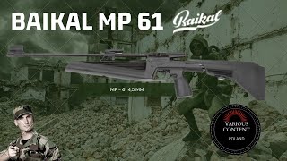 Baikal MP 61 - 4,5mm-177 cal. quick review (no talking)