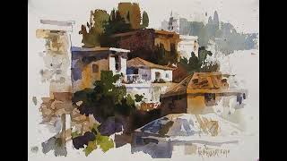 CHIEN CHUNG WEI  Watercolor painting  496