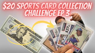 Buy and Sell LOW END Sports Cards EFFICIENTLY - ($20 Sports Card Challenge Episode 3)